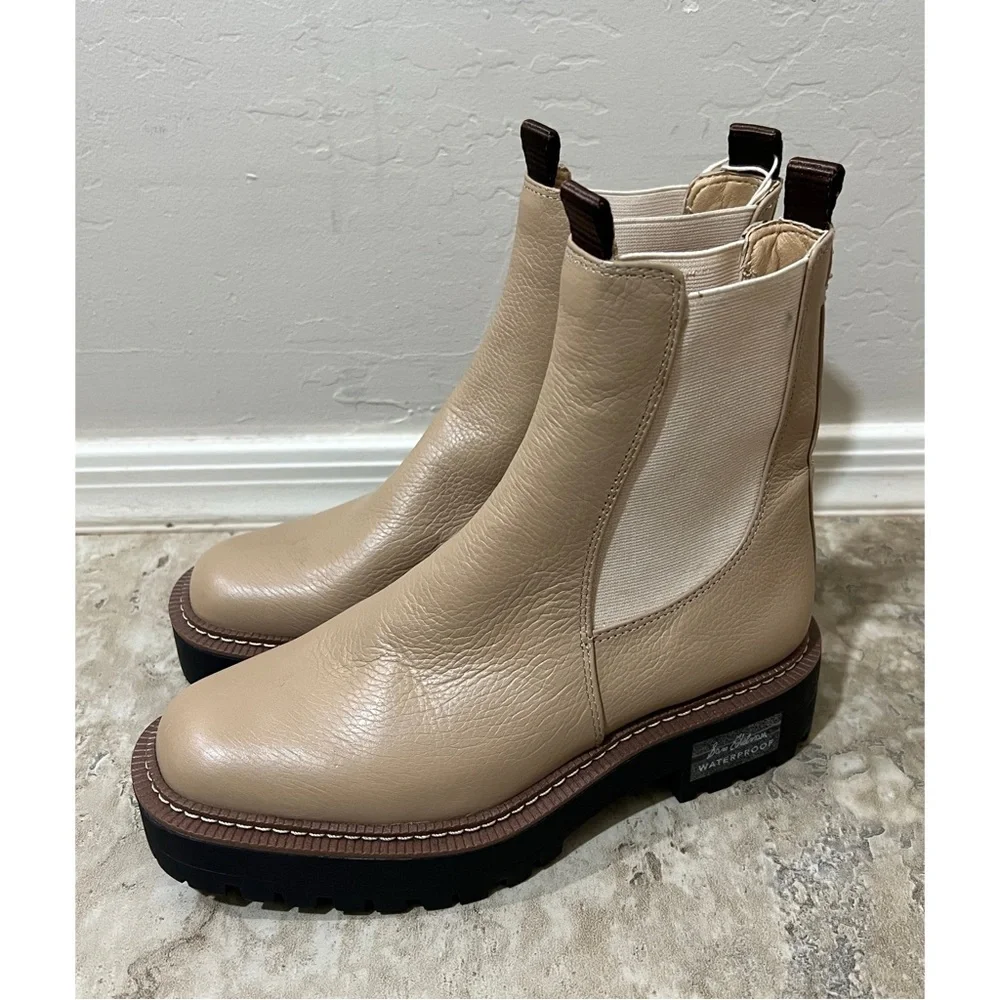 Sam Edelman Laguna Chelsea Boot Sesame Size 6